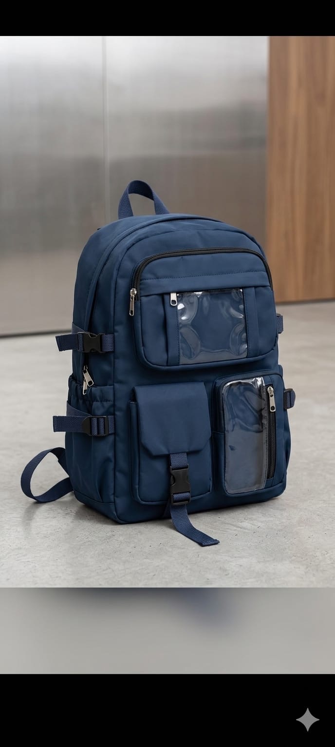 4 Pcs School Backpack Set for Boys & Girls | Backpack + Lunch Bag + Pencil Case + Crossbody Bag | Waterproof Travel & College Bag